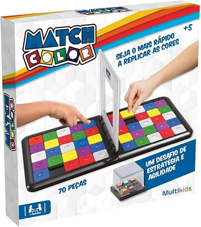 Jogo Match Color Multikids BR1677