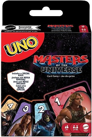 Uno Jogo de Cartas Filme Masters Of The Universe Mattel JMF11