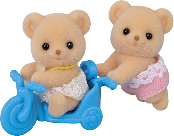 Sylvanian Families Gêmeos Urso Biscoito Epoch 5853
