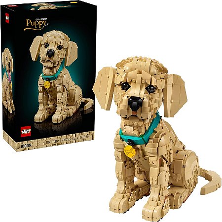 Lego Icons Filhote de Golden Retriever 11384