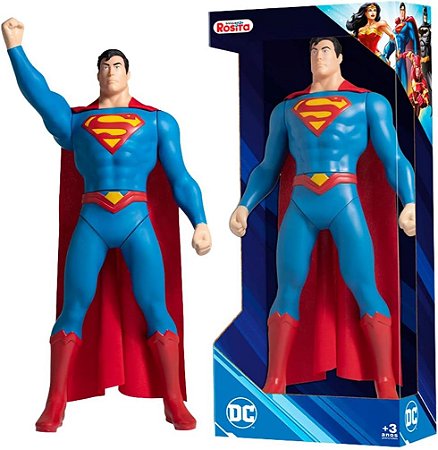 Boneco Articulado Superman 45cm Rosita 1098