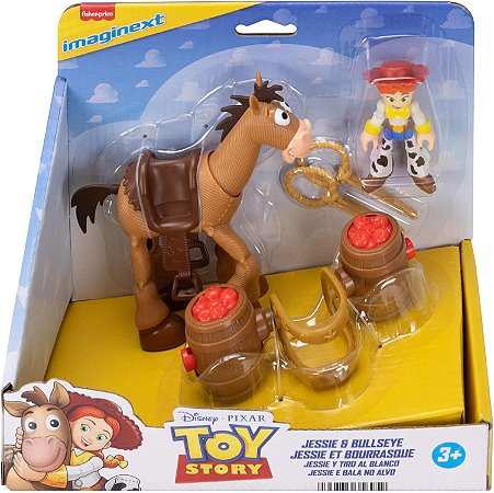 Imaginext Jessie e Bala-no-Alvo Toy Story 5 Mattel JKW23