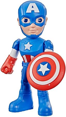 Boneco Capitão América Steve Rogers Time Spidey Hasbro G2462
