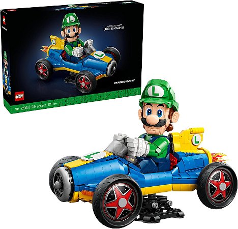 Lego Super Mario Mario Kart Luigi e Mach 8 72050