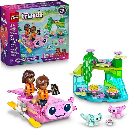 Lego Friends Barco-axolote Aventureiro 42681
