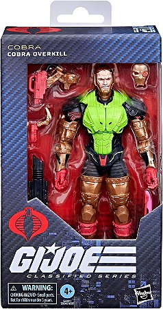 G.I. Joe Classified Series Cobra Overkill Hasbro G2281