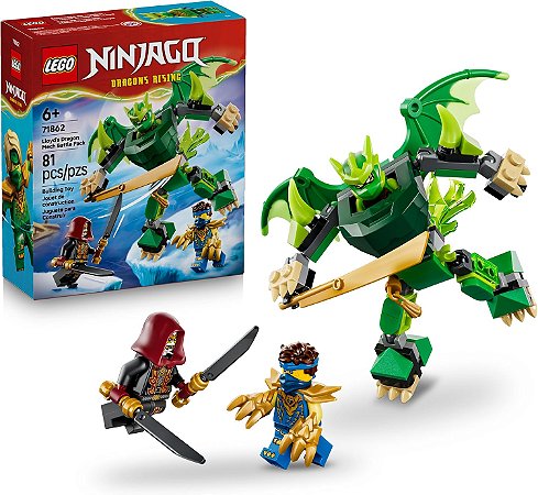 Lego Ninjago Pack de Combate Dragão Meca do Lloyd 71862