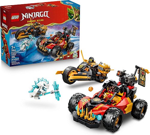 Lego Ninjago Veículos Combinados de Kai e Cole 71864