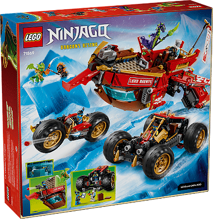 Lego Ninjago Recompensa de Terras 71869
