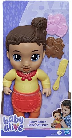 Baby Alive Bebê Confeiteira Gigi Giggles Hasbro G2984