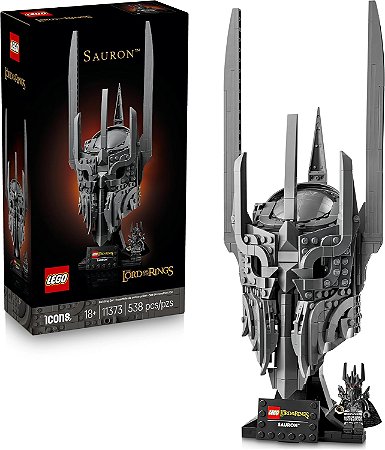 Lego Icons O Senhor dos Anéis: Capacete do Sauron 11373