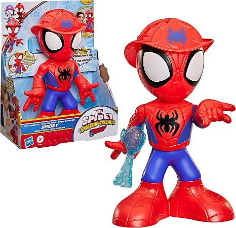 Marvel Spidey e Seus Amigos Espetaculares Spidey Dança e Resgate Hasbro G1986