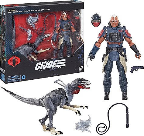 G.I. Joe Classified Series Professor Rottclaw & Cobra Deinonychus Hasbro G2116