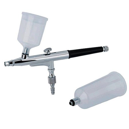 Aerógrafo com Duas Canecas Dupla Ação 0,3mm ON04 Onetools