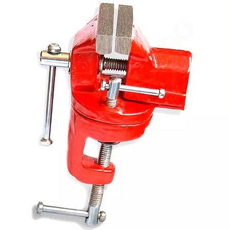 Torno Morsa De Bancada Pequeno Com Base Giratoria 60mm 4IJ EDA