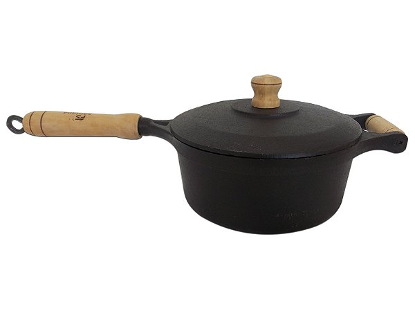 Panela Ferro Fundido nº20 2,5 lts Cabo Alça FS 51.4 Santana cod 0036