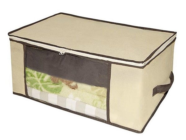 Organizador Multiuso Marfim Pequeno 45x45x20cm 620 VB Home