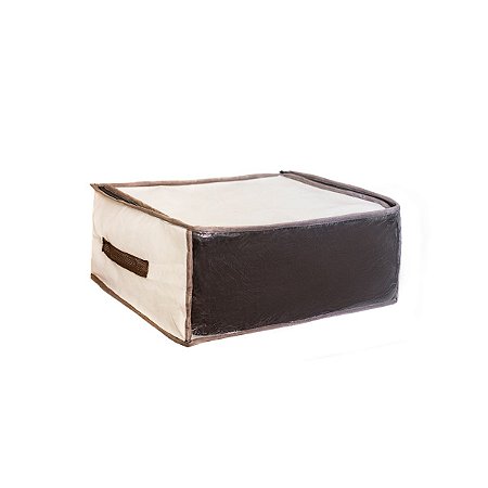 Organizador Multiuso Marfim c/ Visor 45x45x20cm 2538 123Organizei