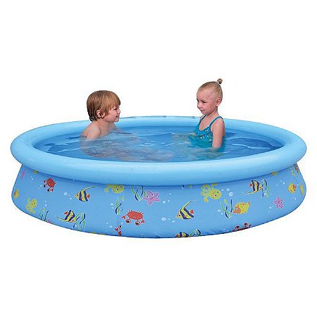 Piscina Inflável Infantil Estampa Divertida 1000 L Belfix