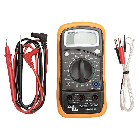 Multimetro c/ Sensor Temperatura 9KD EDA