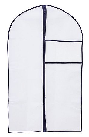 Capa Protetora Para Terno Casaco Com Zíper 60x100Cm 1283 Paramount