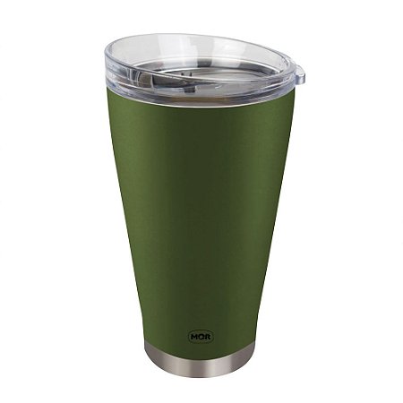 Copo Termico de Cerveja C/ Tampa e Abridor 700 ML Mor