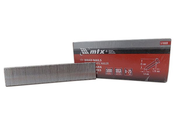 Pinos para Pinadores Pneumáticos 25mm x 1,25mm 576089 MTX