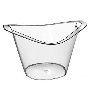 Balde de Gelo Gold 3 Litros Champanheira Transparente UZ150 Uzutil