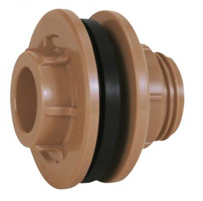 Adaptador 1/2 P/ Caixa D' Água 20mm C/ Borracha de Vedação