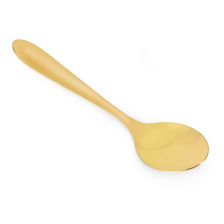 Colher De Arroz Lovers Ouro Gourmet Mix 25 Cm