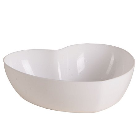 Bowl Coração Tigela LE CHEF 26x22x7 Cm Branca 1798 Paramount