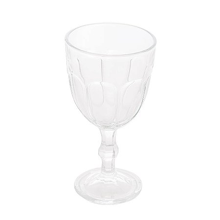 Taça de Água , Vinho 310ml Vidro Faces  2393 Lyor