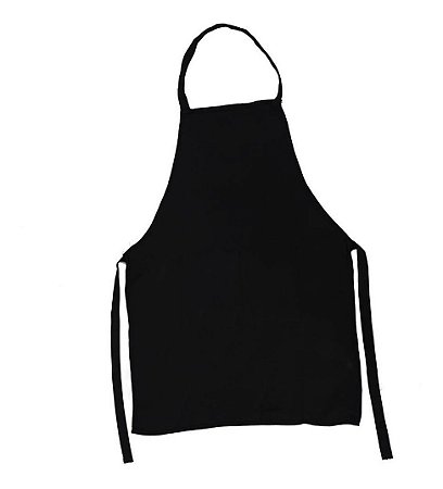 Avental Multiuso Impermeável Preto 80x60cm 123Organizei