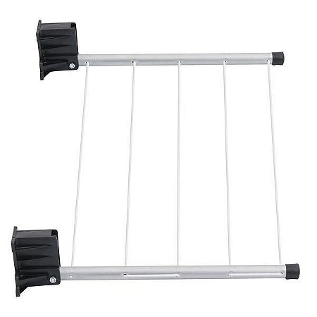Varal de Parede Em Aluminio, Dobrável até 5 Metros 15kg