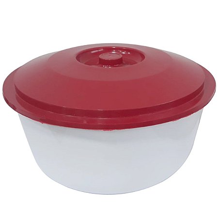 Pote Redondo Multiuso Cozinha Alimento 5 Litros Trioplast