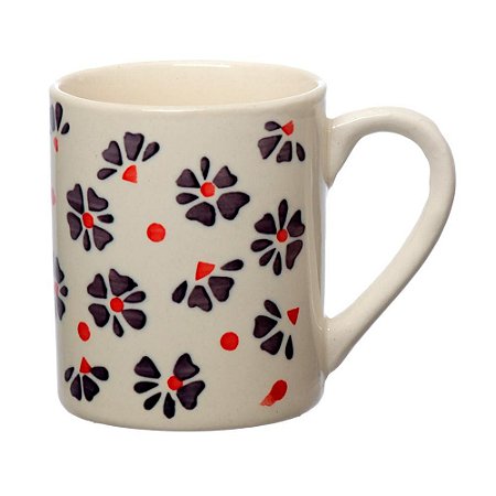 Caneca de Cerâmica Multiuso Violet 290 ML 13 x 8 x 9cm