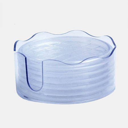 Jogo Conjunto Porta Copos Suporte Multiuso 7 Peças