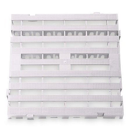 Estrado Piso Pallet Plástico Resistente 50x50 Paletes Branco