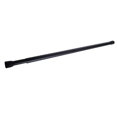 Tubo Extensível Multiuso Preto Cortina Armário 60 a 90Cm