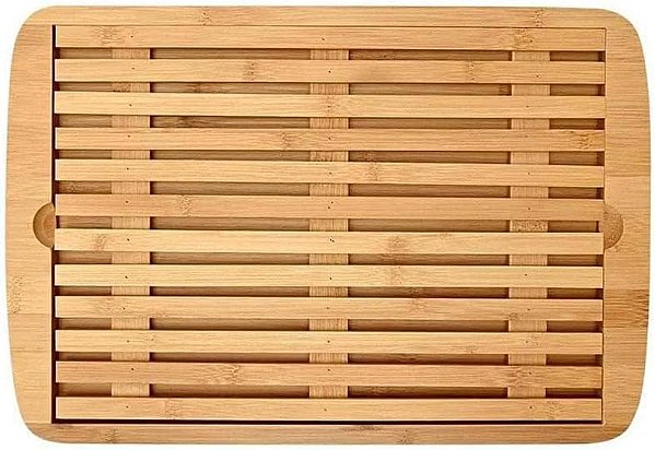 Tábua Para Pães Ecokitchen Mat. Bambu Leve Moderno Prático