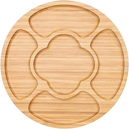 Petisqueira Grande Prática Ecokitchen Bambu Leve Durável