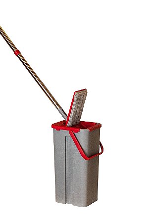 Mop Slim Lava e Seca 5 Litros Esfregão Magico Multiuso