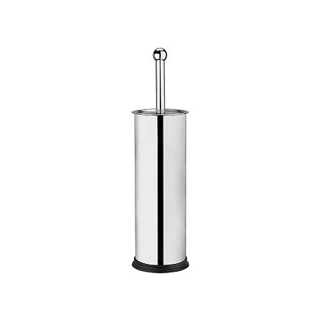 Escova Sanitária Com Suporte Copenhague Em Aço Inox 8x35Cm
