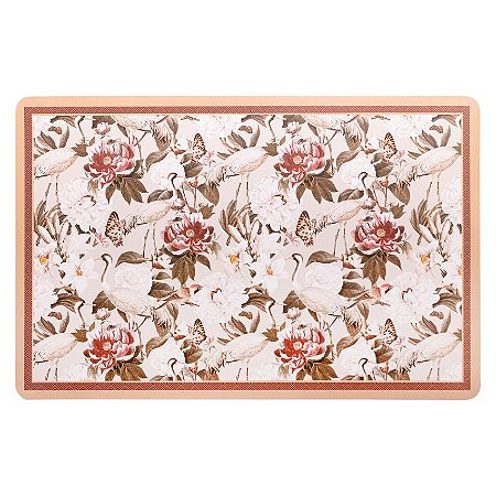 Lugar Americano Plástico Heron Estampado 43,5x28,5 Cm Lyor
