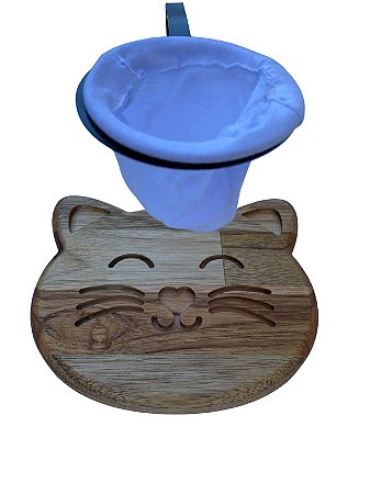 Coador De Café Para Estrada Portátil Multiusos Gato Teca 171  Pelozatto