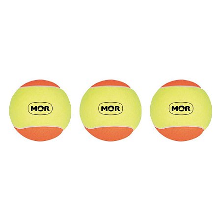Bola De Beach Tennis Mor Pack 3 Bolinhas Praia Quadra Areia