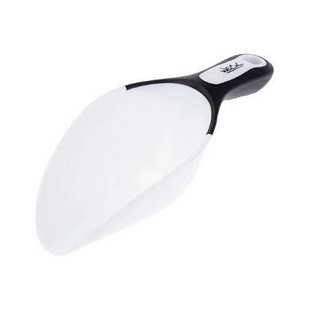 Concha Pá para Mantimentos e Gelo 22cm Plástico Branco Weck