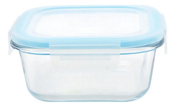 Potes Para Alimentos Vidro C/Tampa e Travas Hermética 800 ml