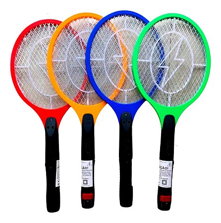 Raquete Elétrica Mosquito Pernilongo Recarregável Bivolt