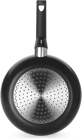Frigideira Antiaderente Indução 24 Cm Preto Induct+Multiflon